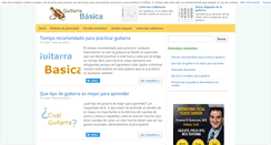Desktop Screenshot of guitarrabasica.com