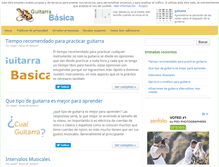 Tablet Screenshot of guitarrabasica.com